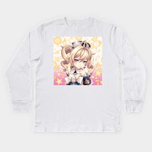 Barbara pegg Kids Long Sleeve T-Shirt